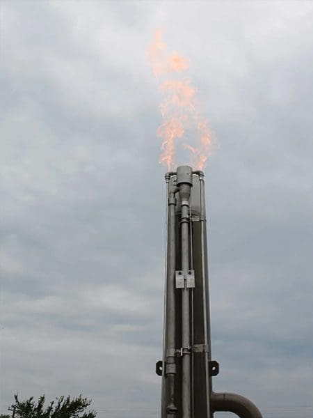 D.B.I. SP8 Spark Ignited Pilot for reliable natural gas flare ignition