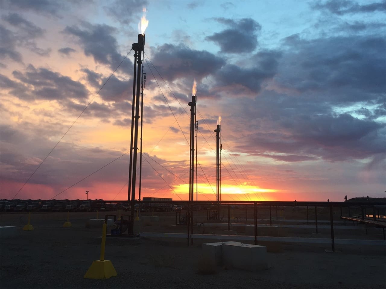 Advanced gas flaring equipment and smokeless flare technology from D.B.I.